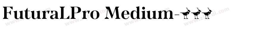 FuturaLPro Medium字体转换 FuturaLPro Medium字体转换